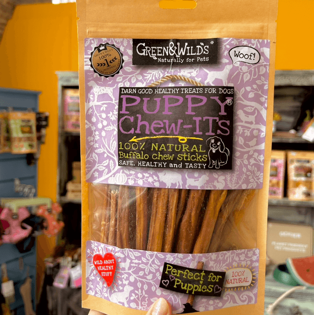 Green & Wild’s Puppy Chew-It’s 80g