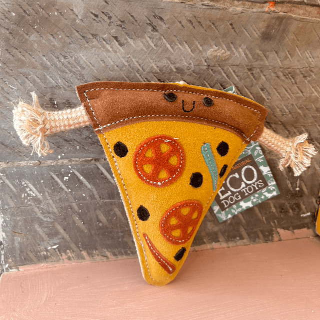Green & Wild's Pepe le Pizza, Eco Dog Toy