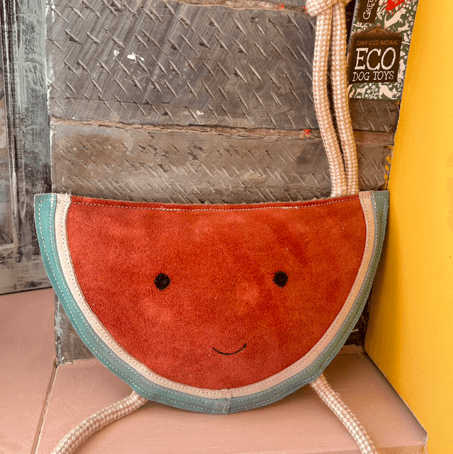 Green & Wilds Wendy the Watermelon, Eco Dog Toy