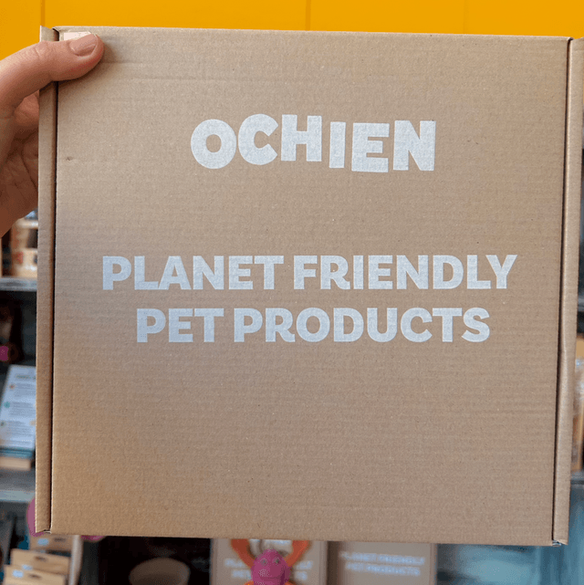 Ochien Recycled Ocean Plastic Dog Bowl - Coral Pink