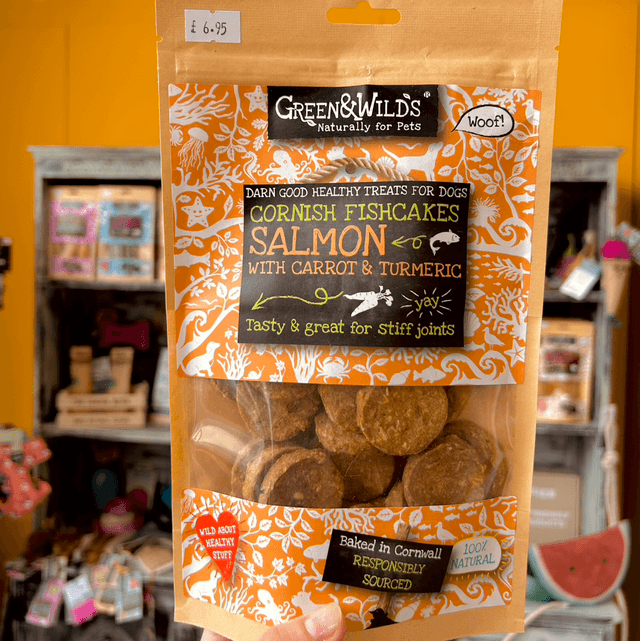 Green & Wild’s Cornish Fishcakes with Carrot & Turmeric 150g