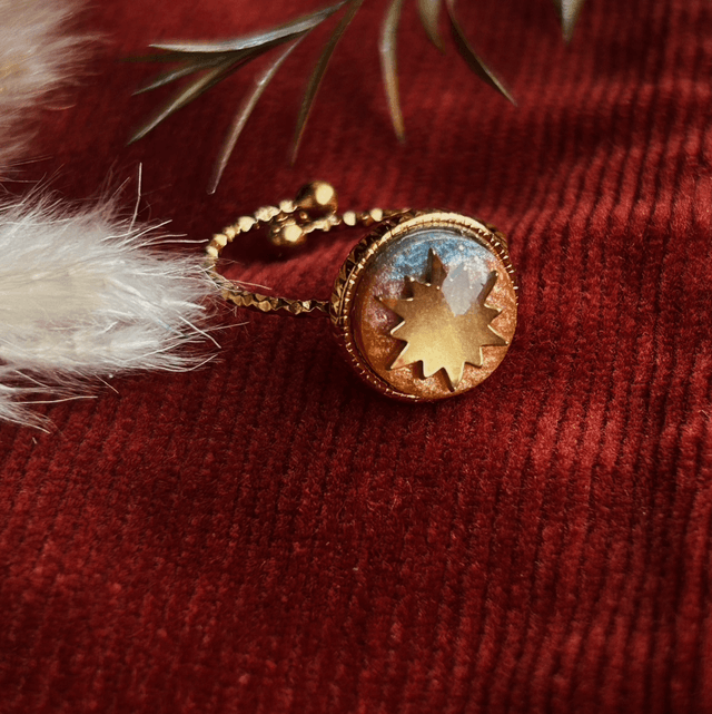 Sun Ring Gold - Adjustable