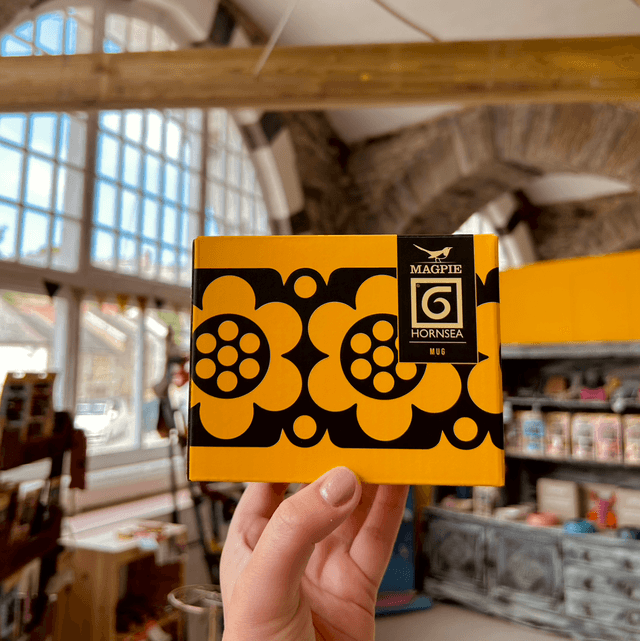Magpie X Hornsea Mug Geo Flower - Yellow