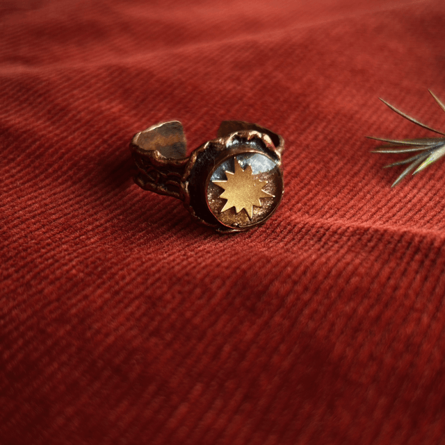 Sun Ring Copper - Adjustable