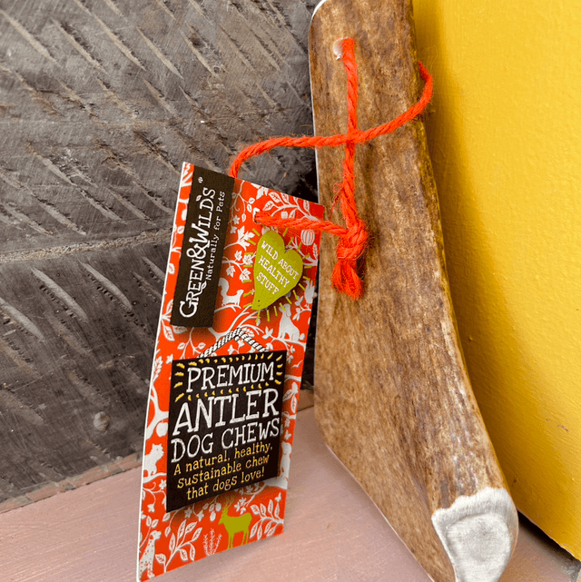 Green & Wild's Fallow Antler Chew - Medium 75 - 150g
