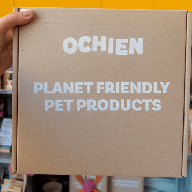 Ochien Plastic Dog Bowl - Forest Green
