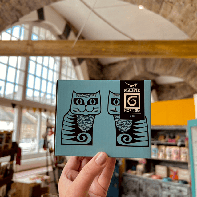 Magpie X Hornsea Mug Cat - Teal