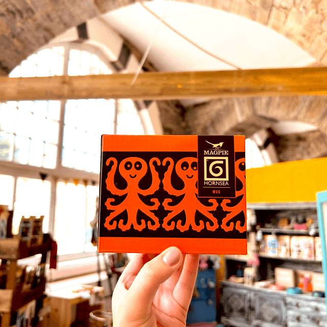 Magpie X Hornsea Mug Octopus - Orange