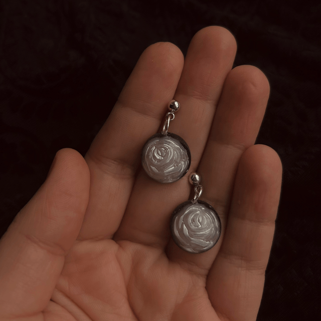 Rose Stud Earrings