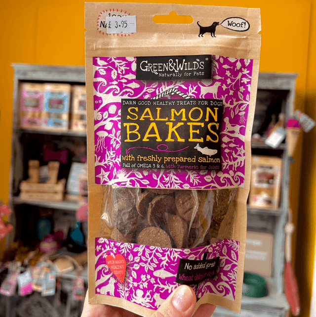 Green & Wild’s Salmon Bakes 150g
