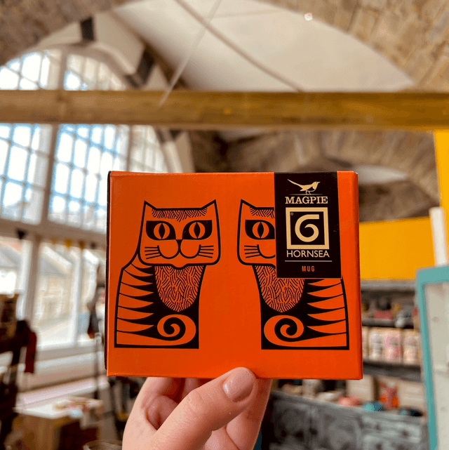 Magpie X Hornsea Mug Cat - Orange
