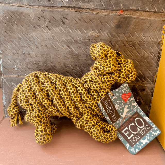 Green & Wild's Lionel the Llama, Eco Dog Toy