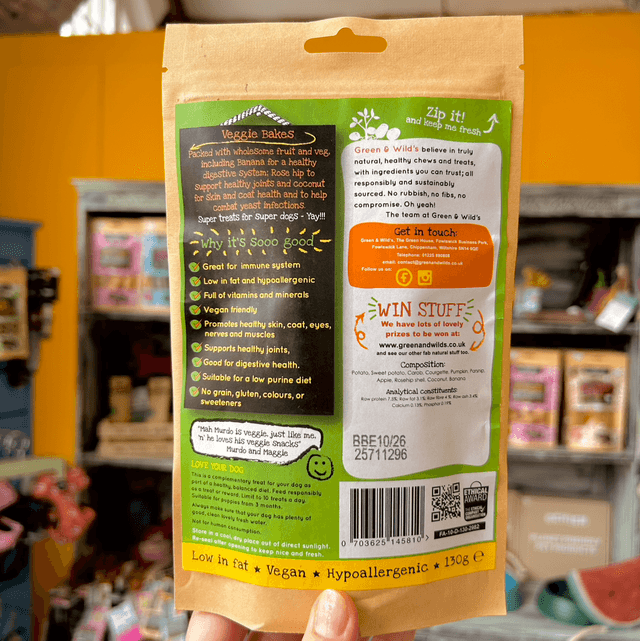 Green & Wild’s Veggie Bakes 130g
