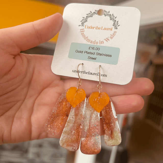 Leaf Arch Earrings