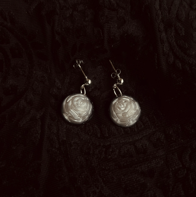 Rose Stud Earrings
