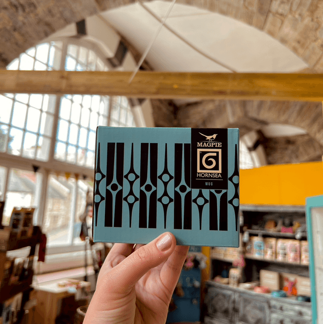 Magpie X Hornsea Mug Geo - Teal