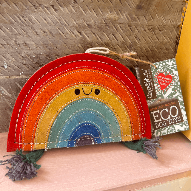 Green & Wild's Rainbow Warrior, Eco Dog Toy