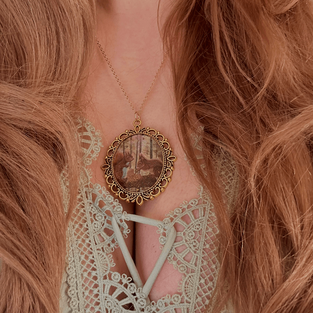 Squirrel Necklace