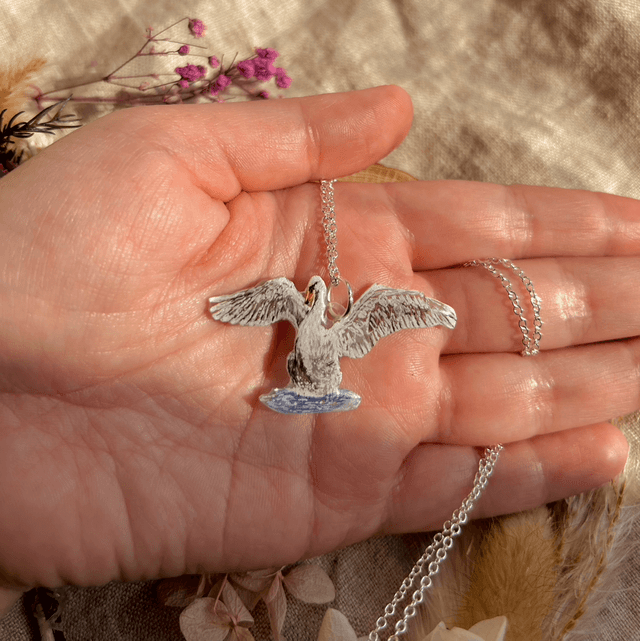 Swan Necklace