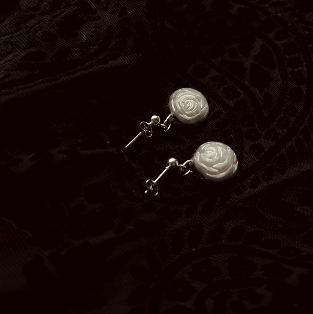 Rose Stud Earrings