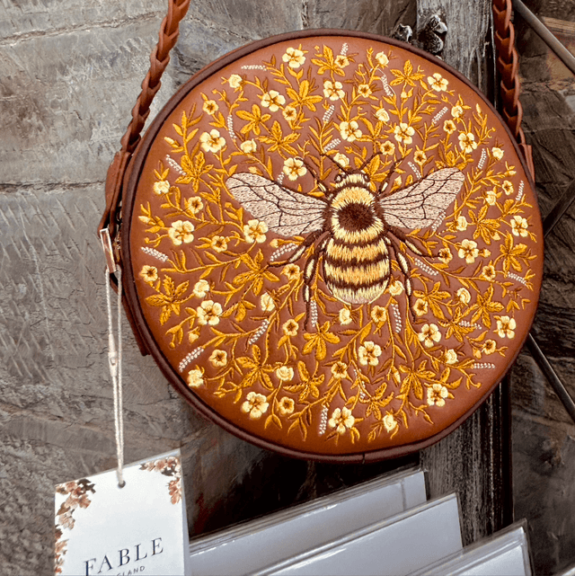 Fable England Bumble Bee Circle Bag
