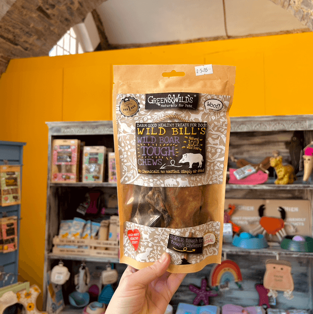 Green & Wild's Wild Boar Tough Chews 160g