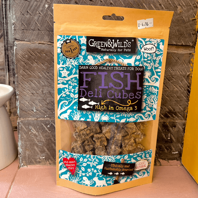 Green &amp; Wild&#039;s Fish Deli Cubes 75g