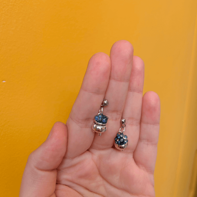Bubbling Cauldron Stud Earrings 
