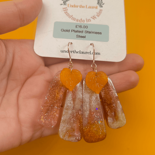 Leaf Arch Earrings