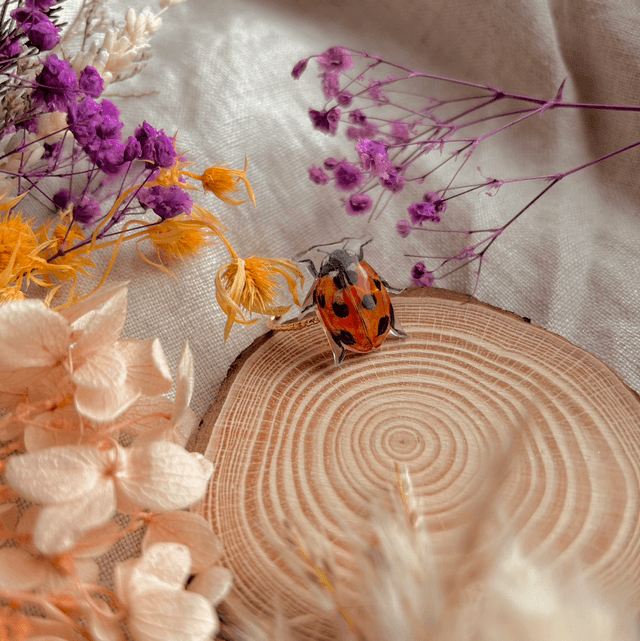 Ladybird Ring - Adjustable