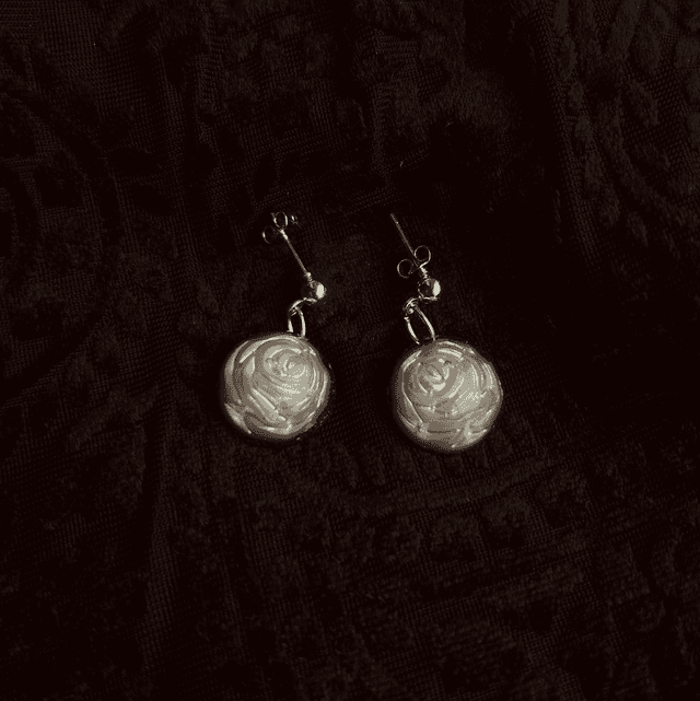 Rose Stud Earrings