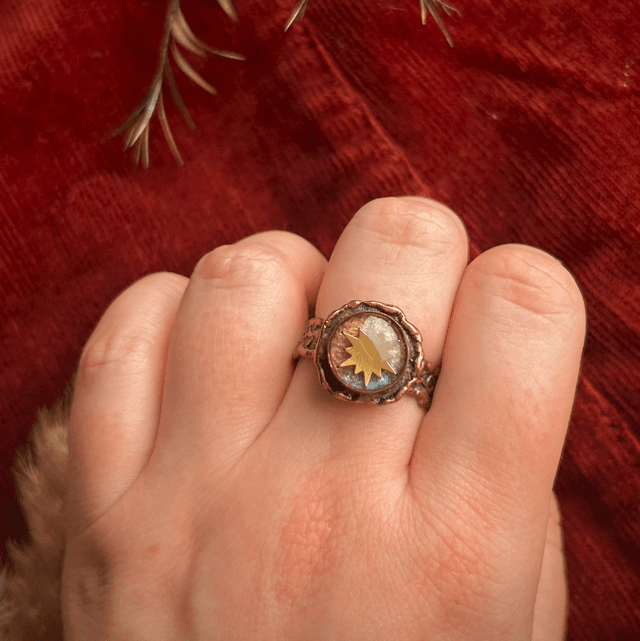 Sun Ring Copper - Adjustable
